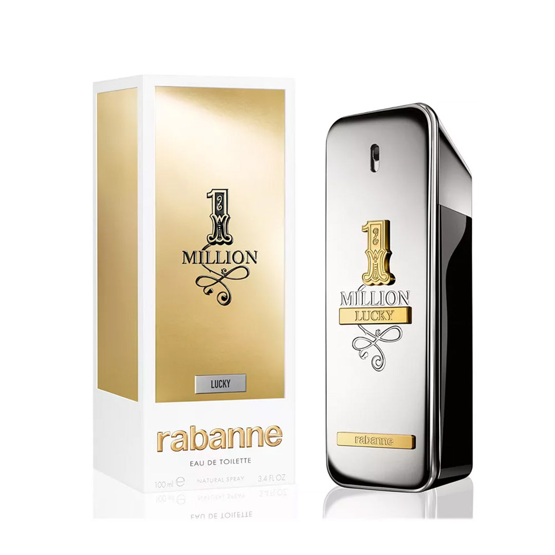 1 Million Lucky Eau De Toilette Spray 3.4 oz 100ml