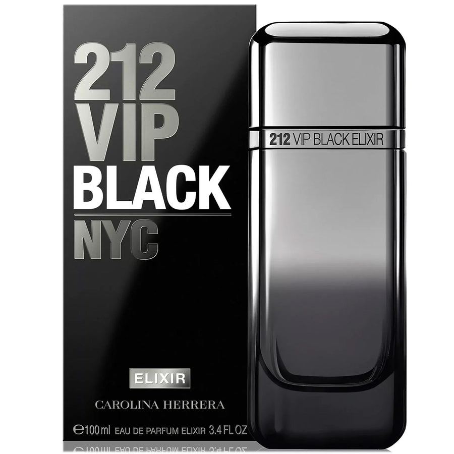 212 VIP Black Elixir Eau De Parfum Spray 3.4 oz 100ml