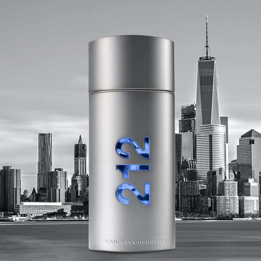 212 Men Eau De Toilette Spray 3.4oz 100ml