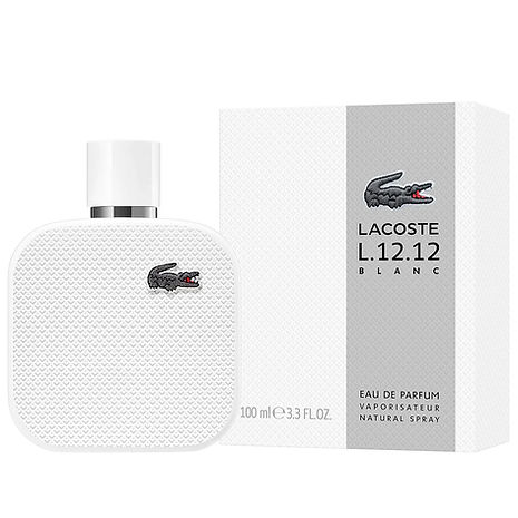 Lacoste L.12.12 Blanc Eau de Parfum Spray 3.3 oz 100ml for Men
