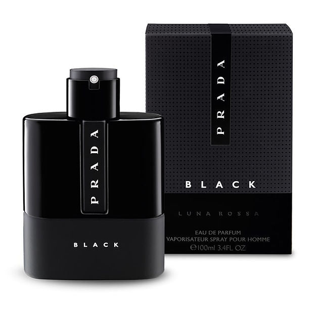 Prada Luna Rossa Black Eau De Parfum Spray 3.4 oz 100ml