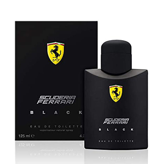 Ferrari Scuderia Black Eau De Toilette Spray 4.2 oz 125ml