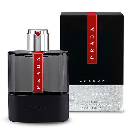 Prada Luna Rossa Carbon Eau De Toilette Spray 3.4 oz 100ml