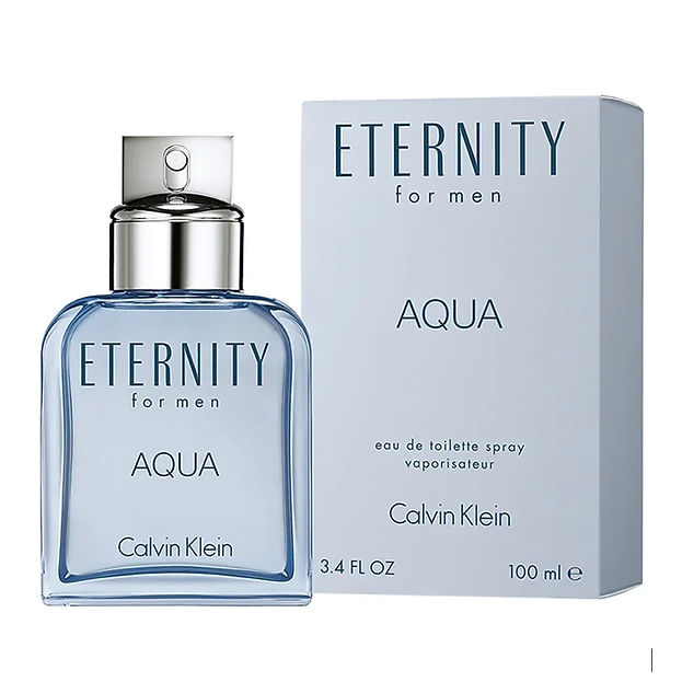 Eternity Aqua Eau De Toilette Spray 3.4 oz 100ml