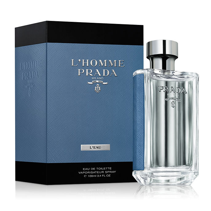 Prada L'Homme L'Eau Eau De Toilette Spray 3.4 oz 100ml