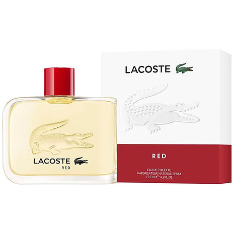 Lacoste Red Eau De Toilette Spray 4.2 oz 125ml