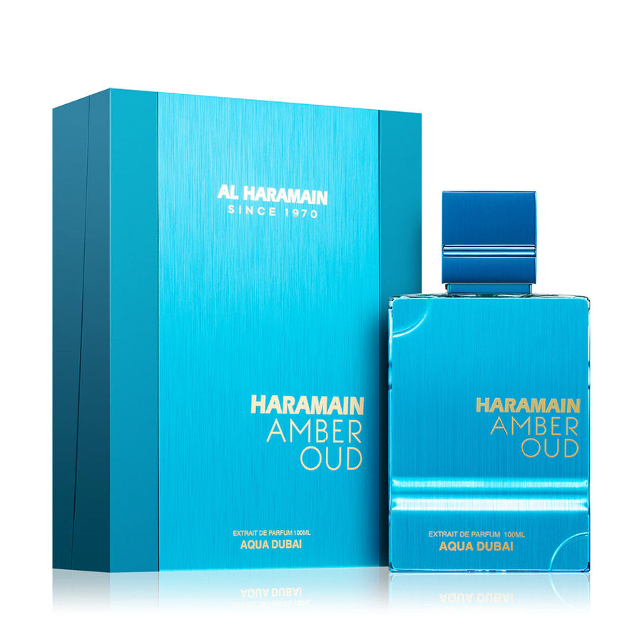 Al Haramain Amber Oud Aqua Dubai Extrait De Parfum Spray 3.3 oz 100ml unisex