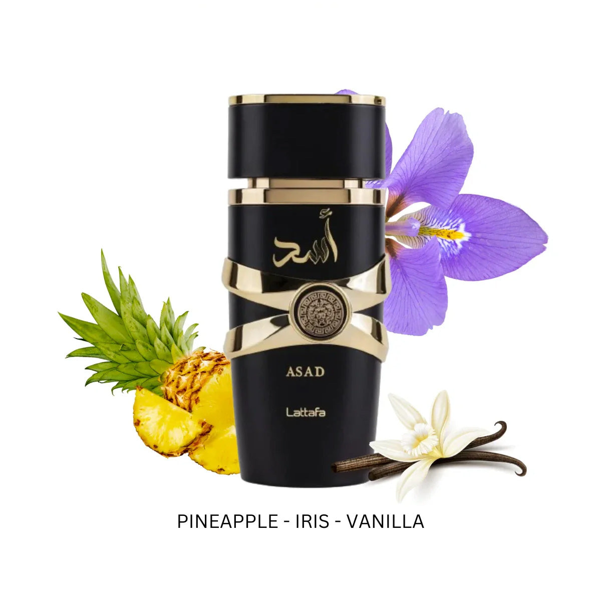 Asad by Lattafa Eau De Parfum Spray 3.4 oz 100ml