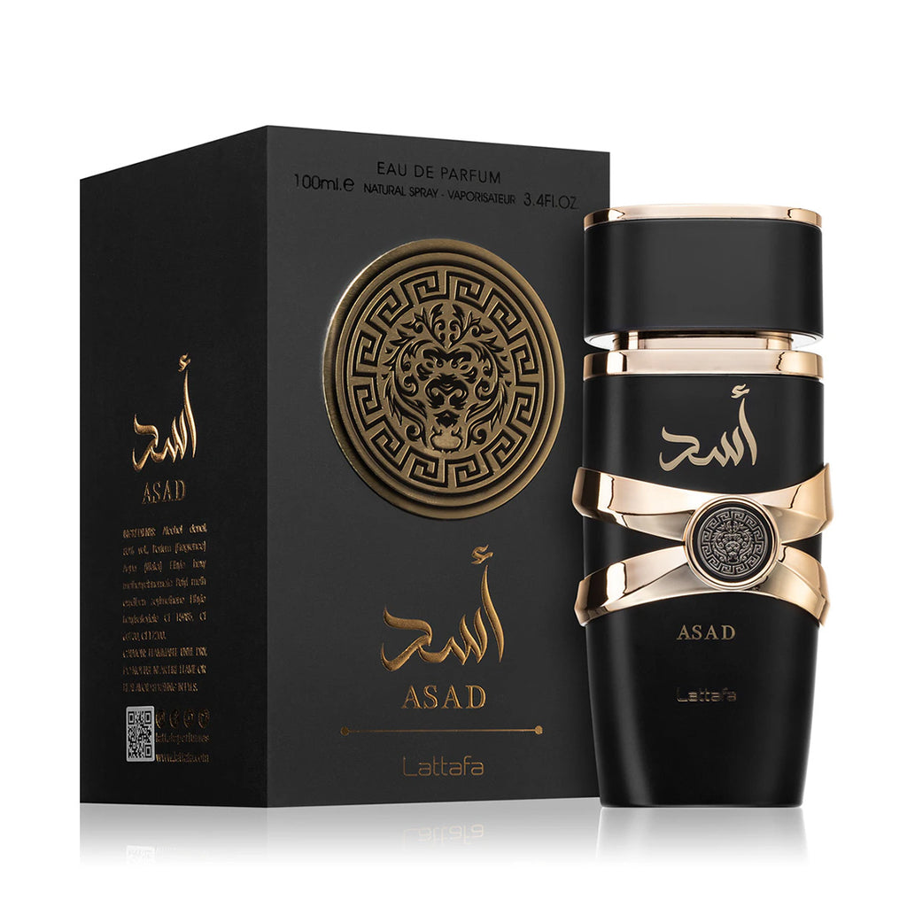 Asad by Lattafa Eau De Parfum Spray 3.4 oz 100ml