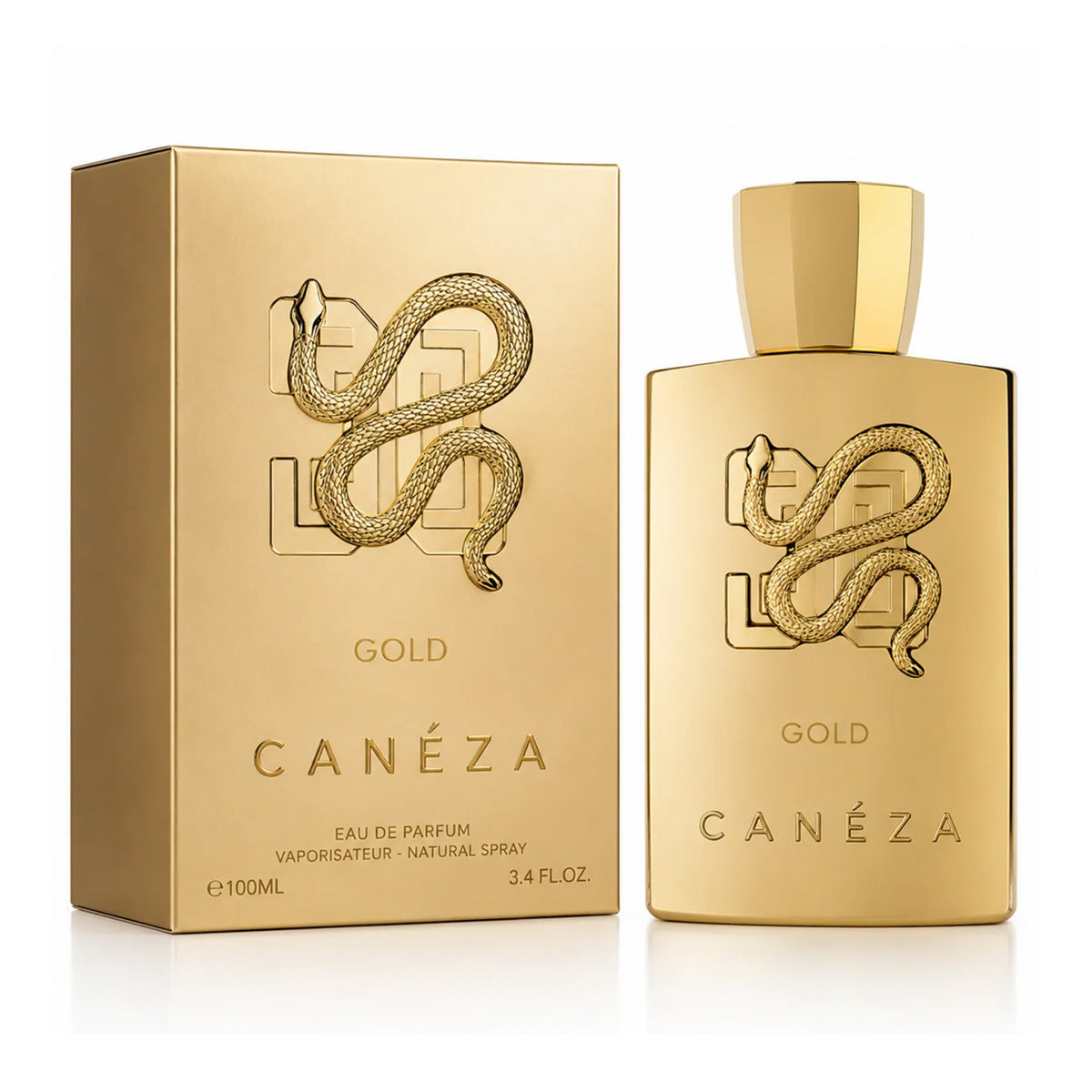 Canéza Gold Eau De Parfum Spray 3.38 oz 100ml Unisex