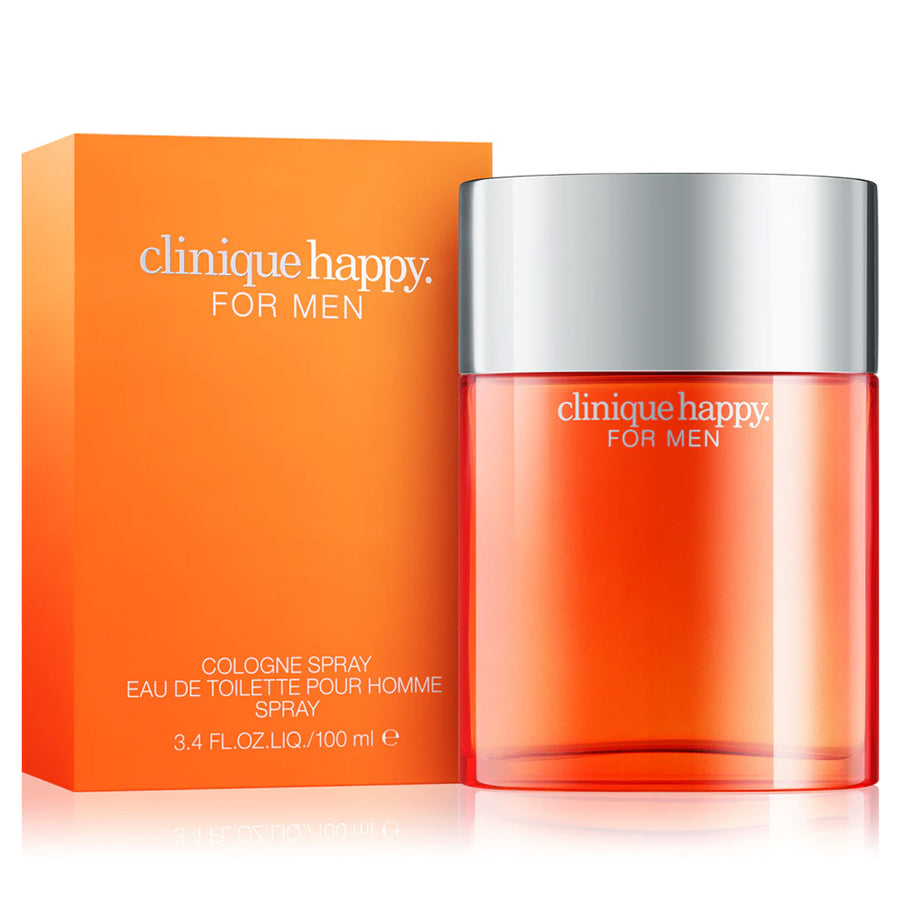 Clinique Happy For Men Eau Toilette Spray 3.4 oz 100ml