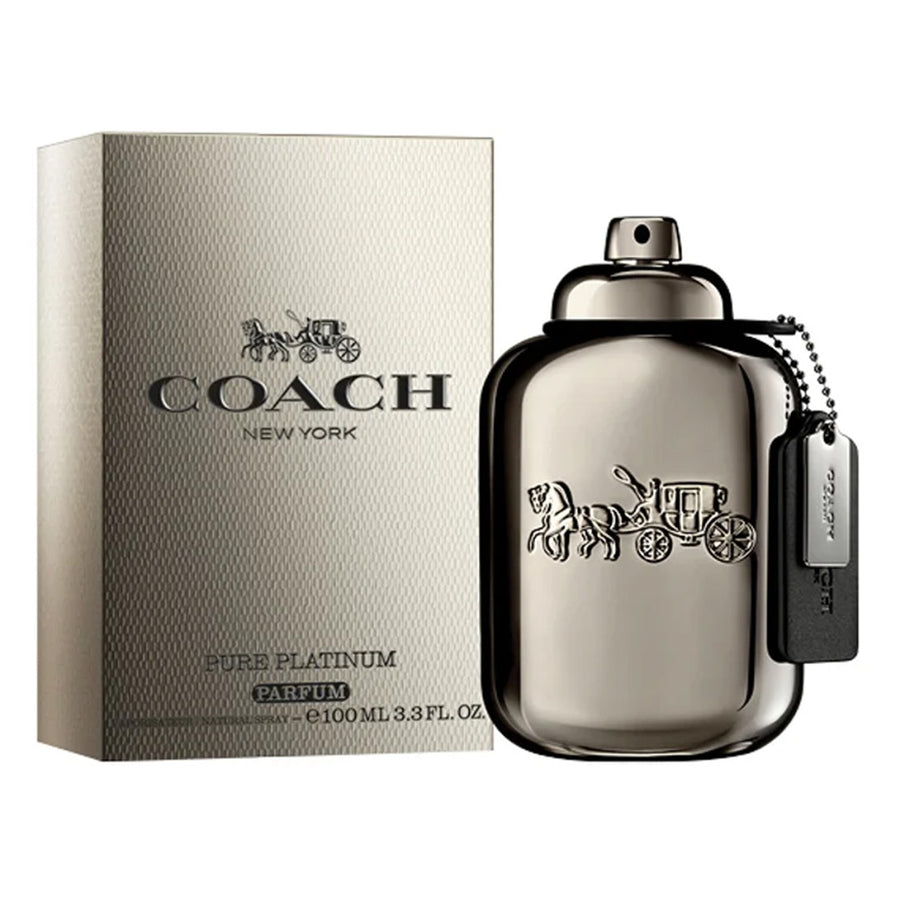 Coach Pure Platinum Parfum Spray 3.3 oz 100ml