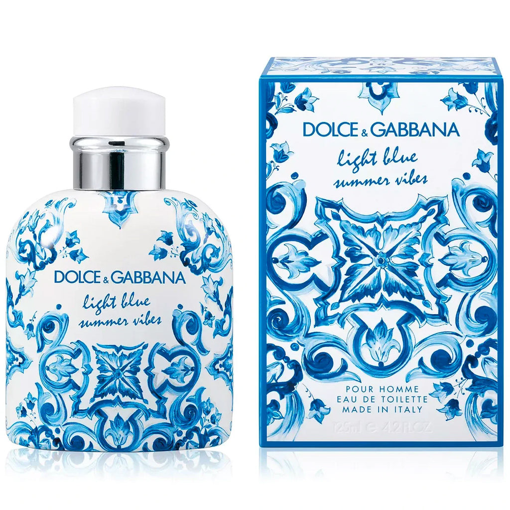Dolce & Gabbana Light Blue Summer Vibes Eau De Toilette Spray 4.2 oz 125ml