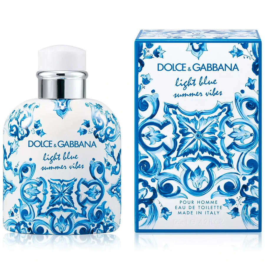 Dolce & Gabbana Light Blue Summer Vibes Eau De Toilette Spray 4.2 oz 125ml
