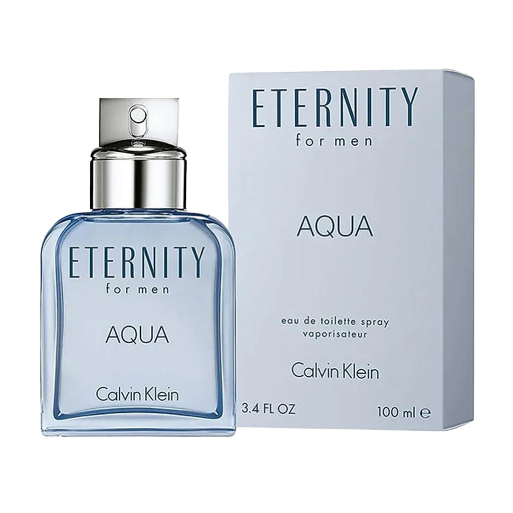Eternity Aqua Eau De Toilette Spray 3.4 oz 100ml