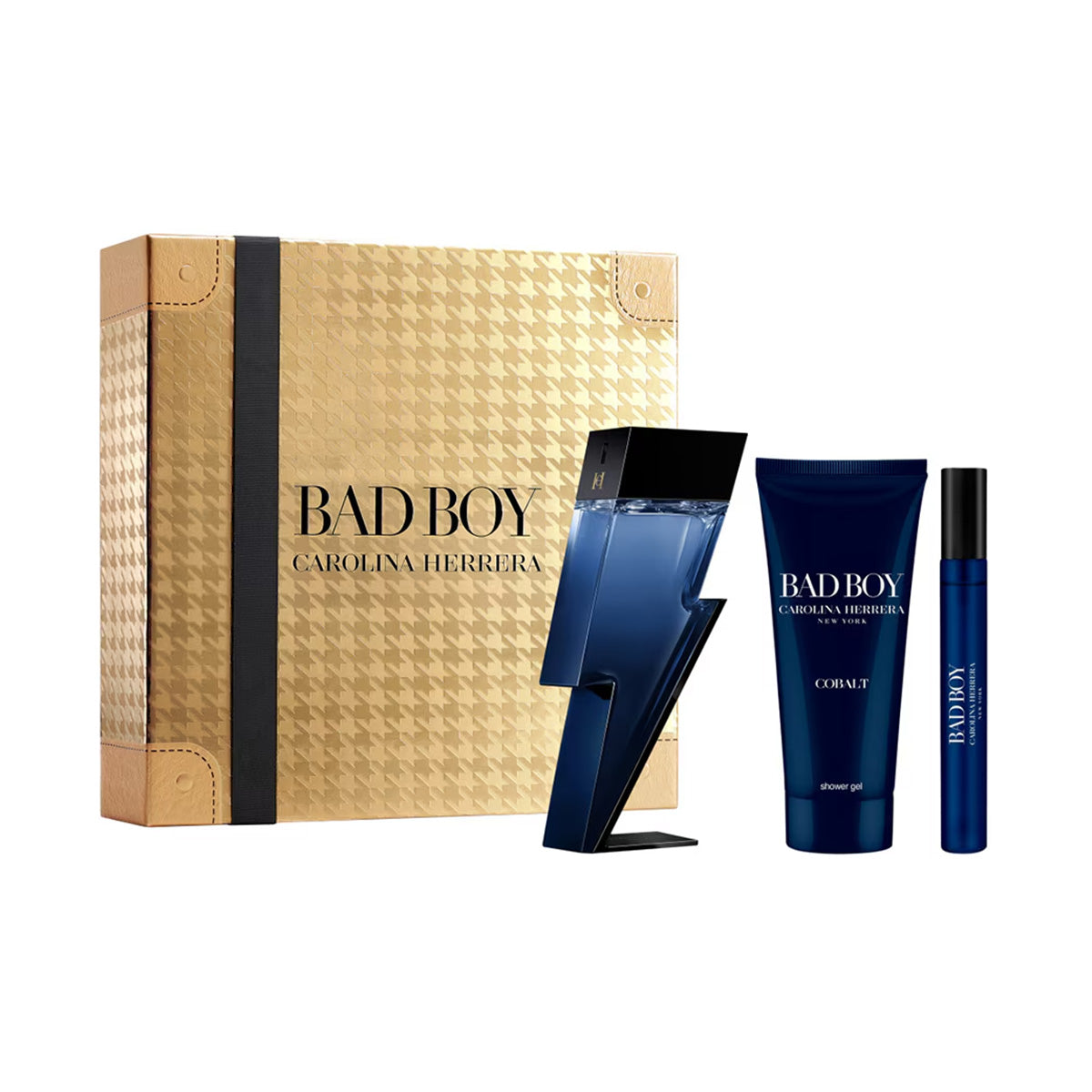 Carolina Herrera Bad Boy Cobalt 3-Piece Gift Set