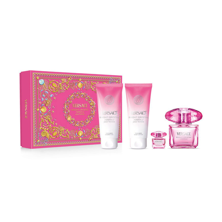 Versace Bright Crystal Absolu 4-Piece Gift Set