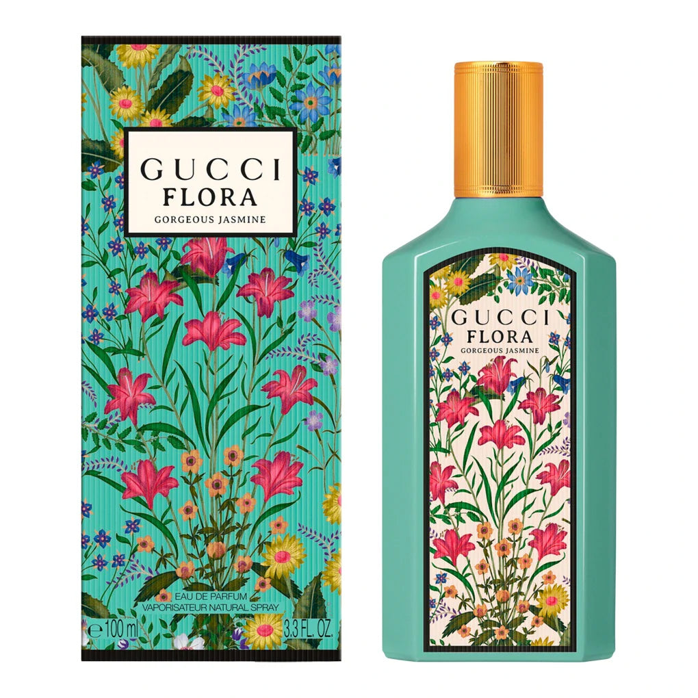Gucci Flora Gorgeous Jasmine Eau De Parfum Spray 3.3 oz 100ml