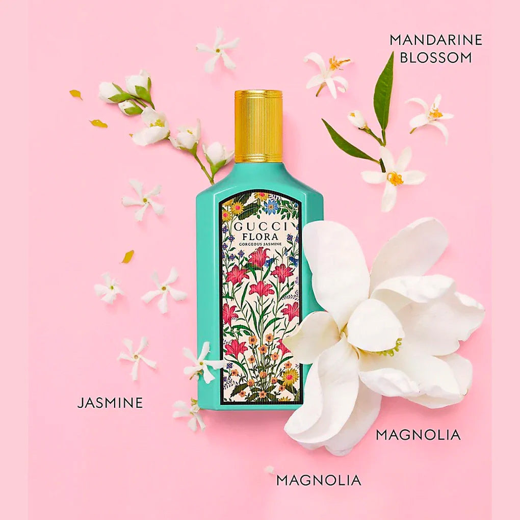 Gucci Flora Gorgeous Jasmine Eau De Parfum Spray 3.3 oz 100ml
