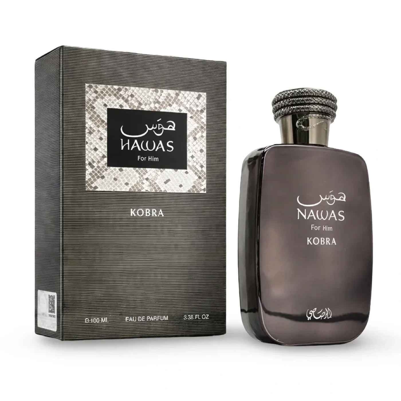 Hawas Kobra For Him by Rasasi Eau De Parfum Spray 3.38 oz 100ml