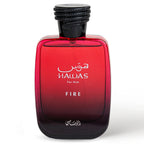 Hawas Fire For Him by Rasasi Eau De Parfum Spray 3.38 oz 100ml