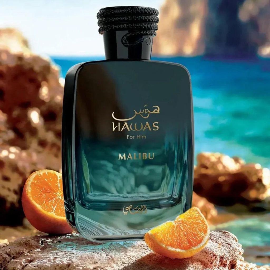 Hawas Malibu For Him by Rasasi Eau De Parfum Spray 3.38 oz 100ml