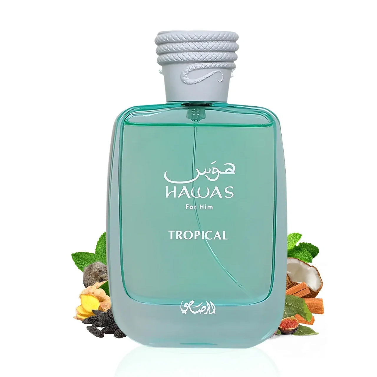 Hawas Tropical For Him by Rasasi Eau De Parfum Spray 3.38 oz 100ml