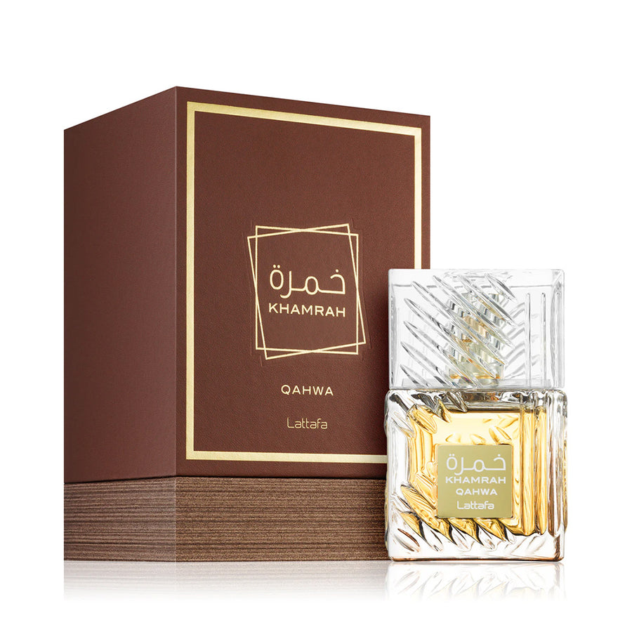 Khamrah Qahwa by Lattafa Eau De Parfum Spray 3.4 oz 100ml