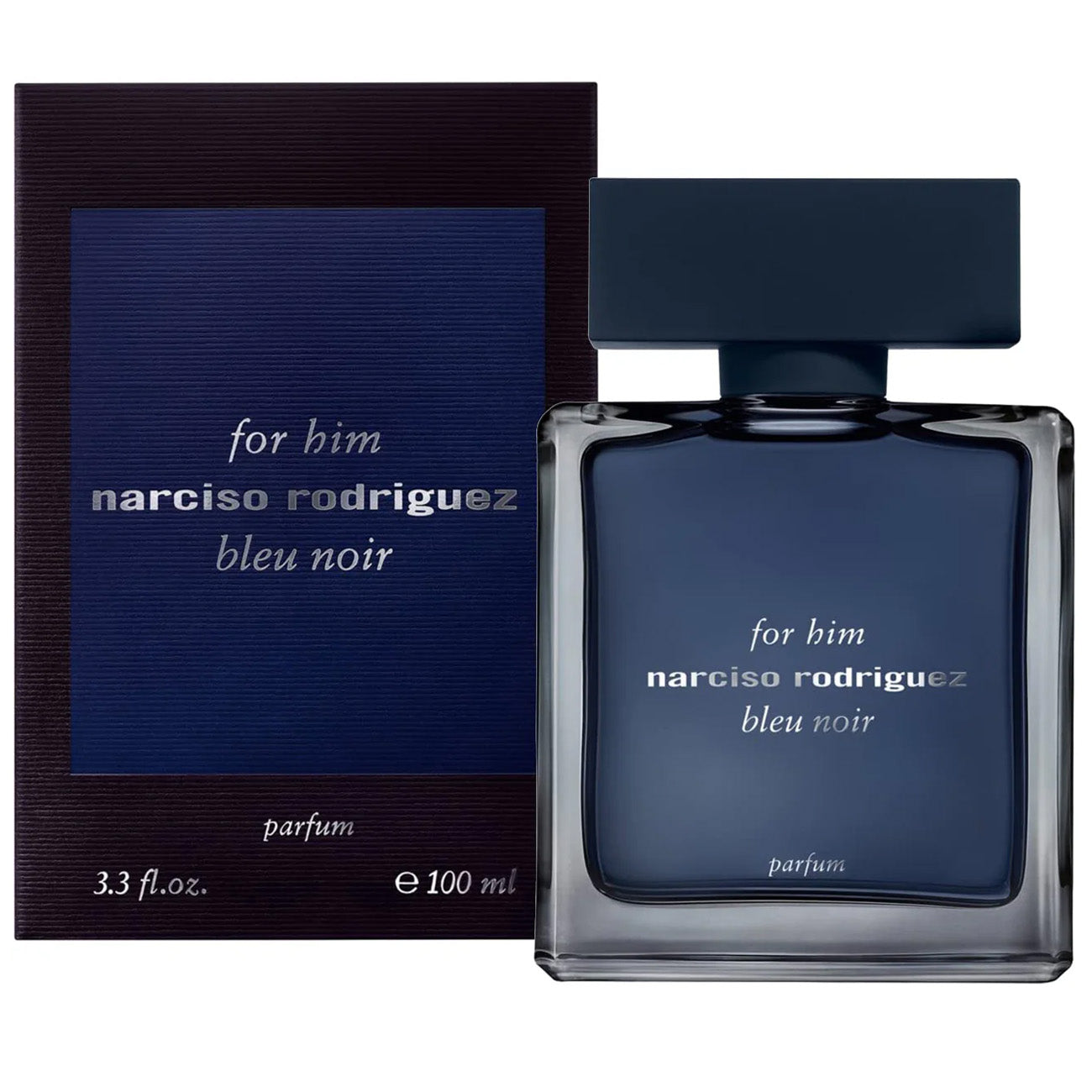Narciso Rodriguez For Him Bleu Noir Parfum Spray 3.3 oz 100ml