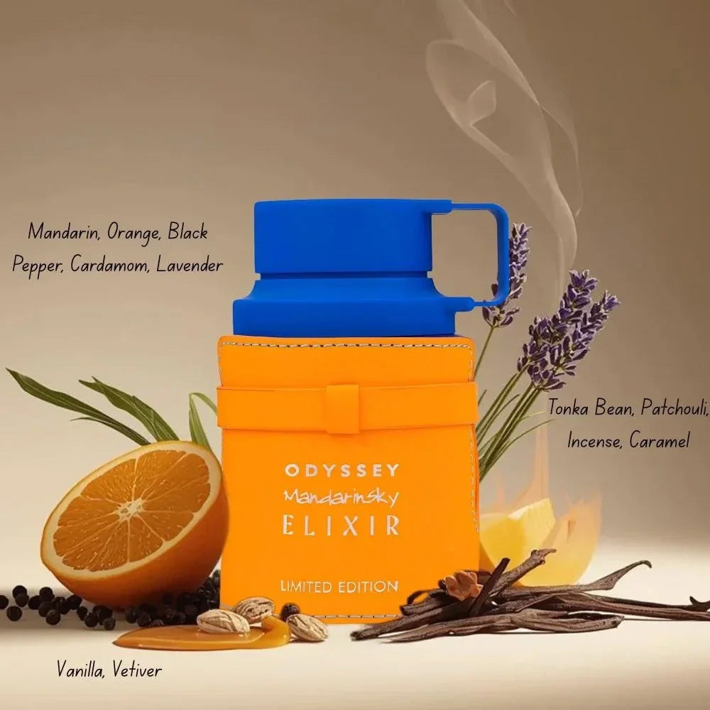 Odyssey Mandarin Sky Elixir Eau De Parfum Spray 3.4 oz 100ml unisex