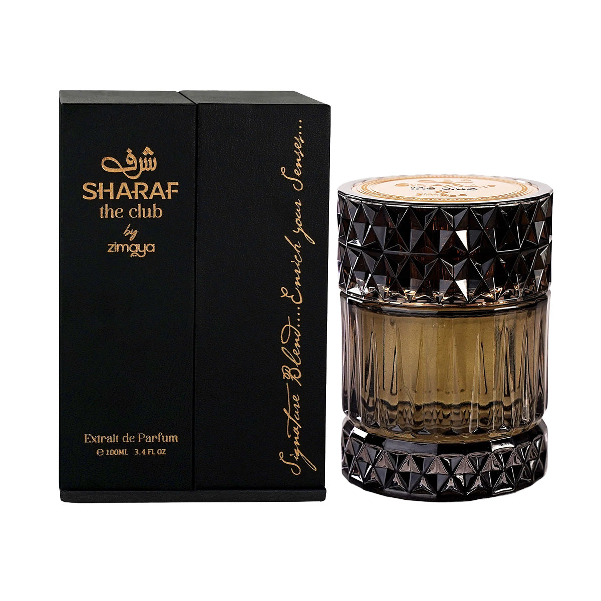 Zimaya Sharaf The Club Extrait De Parfum Spray 3.4 oz 100ml Unisex