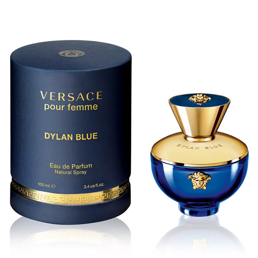 Versace Dylan Blue Eau De Parfum Spray 3.4 oz 100ml