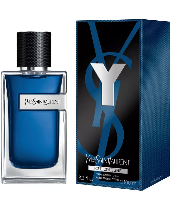 Y Iced Cologne Eau de Toilette Intense Spray 3.3 oz 100ml