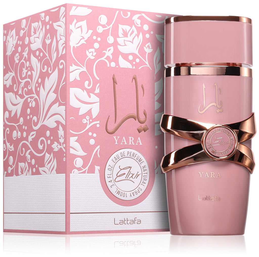 Yara Elixir by Lattafa Eau De Parfum Spray 3.4 oz 100ml