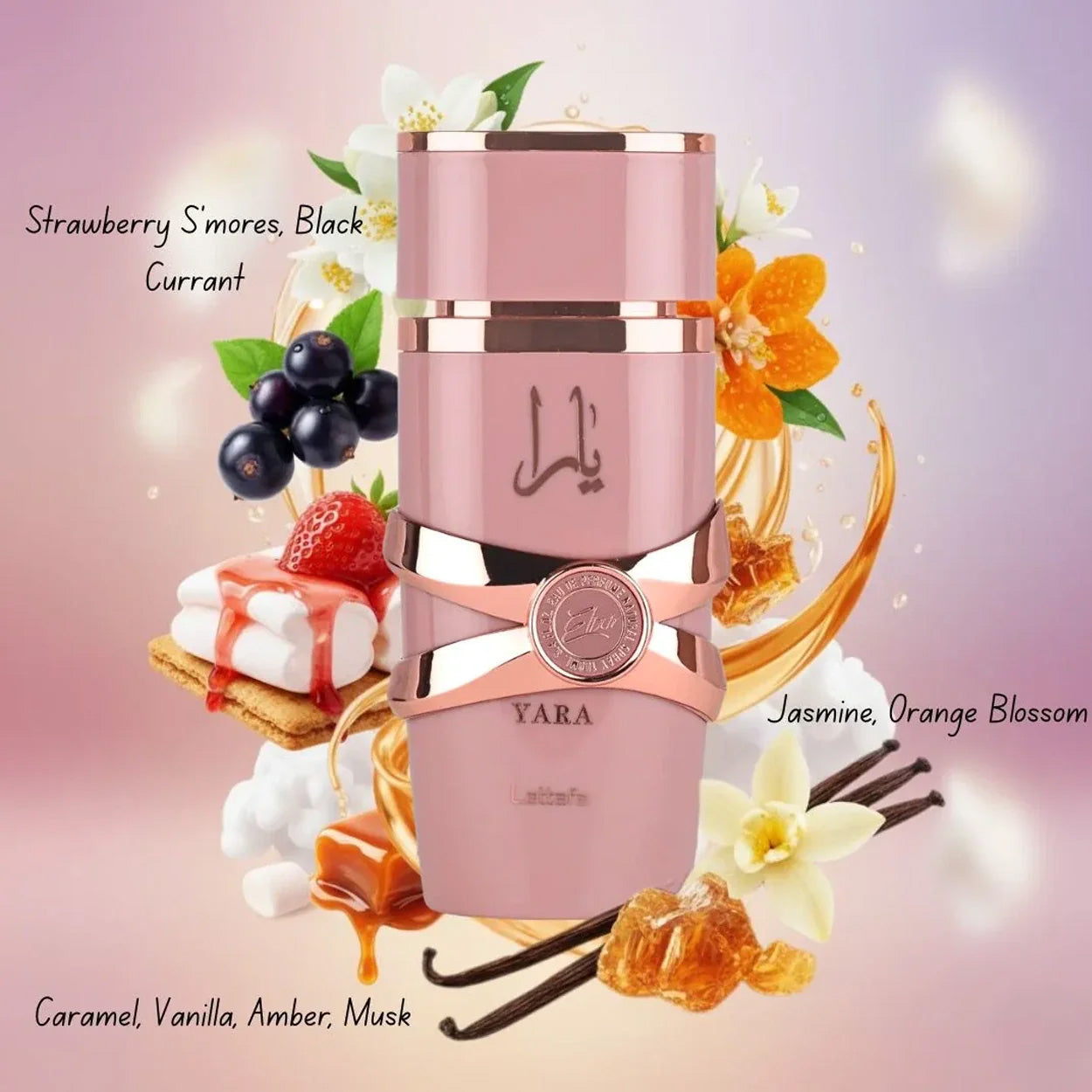 Yara Elixir by Lattafa Eau De Parfum Spray 3.4 oz 100ml