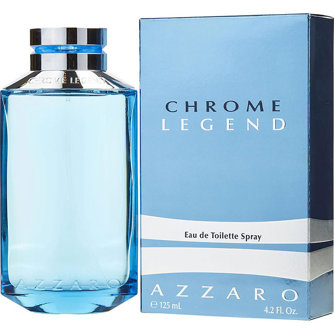 Azzaro Chrome Legend Eau De Toilette Spray 4.2 oz 125ml