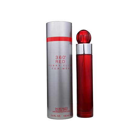 Perry Ellis 360 Red For Men Eau De Toilette Spray 3.4 oz 100ml