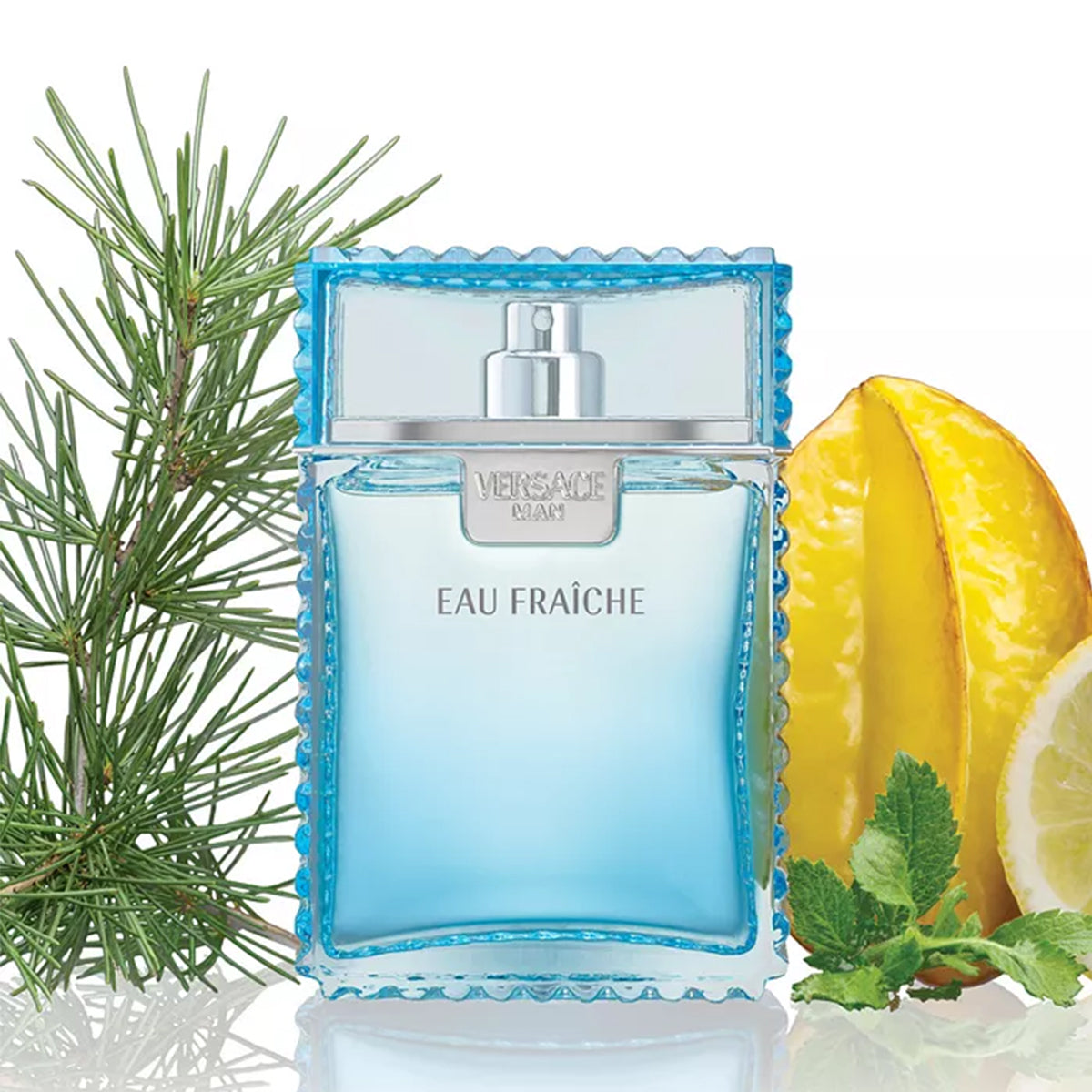Versace Eau Fraîche Eau De Toilette Spray 3.4 oz 100ml for men