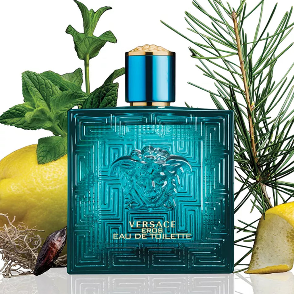 Versace Eros Eau De Toilette Spray 3.4 oz 100ml
